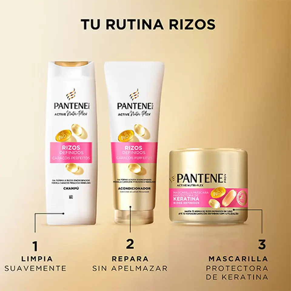 Pro-V Nutri-Plex Rizos Definidos Champú 3