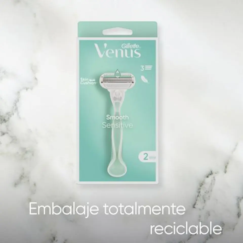Venus Smooth Sensitive Maquinilla de Afeitar 3