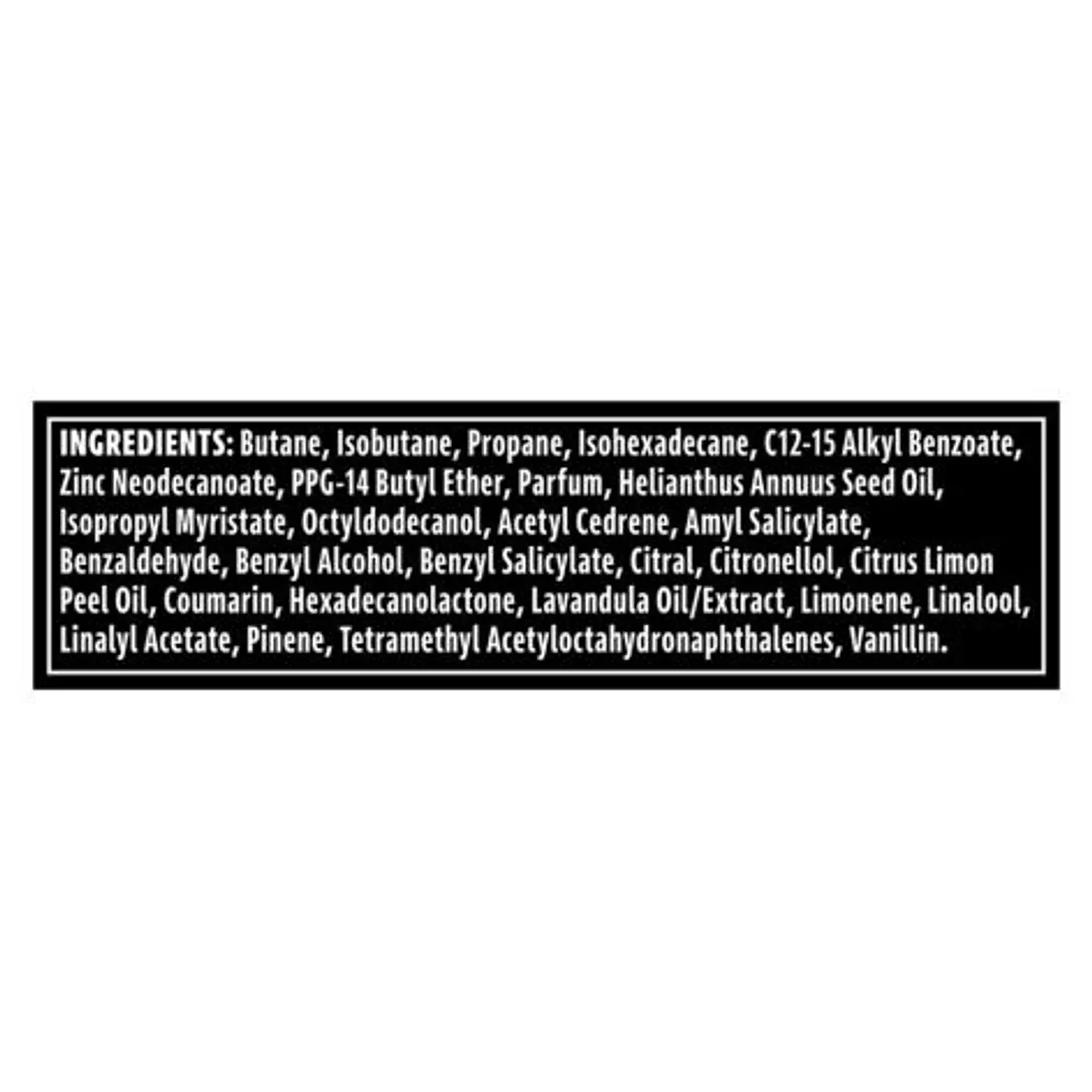 Lower Body Spray Coconut+Sandalwood Scent Desodorante Spray 7