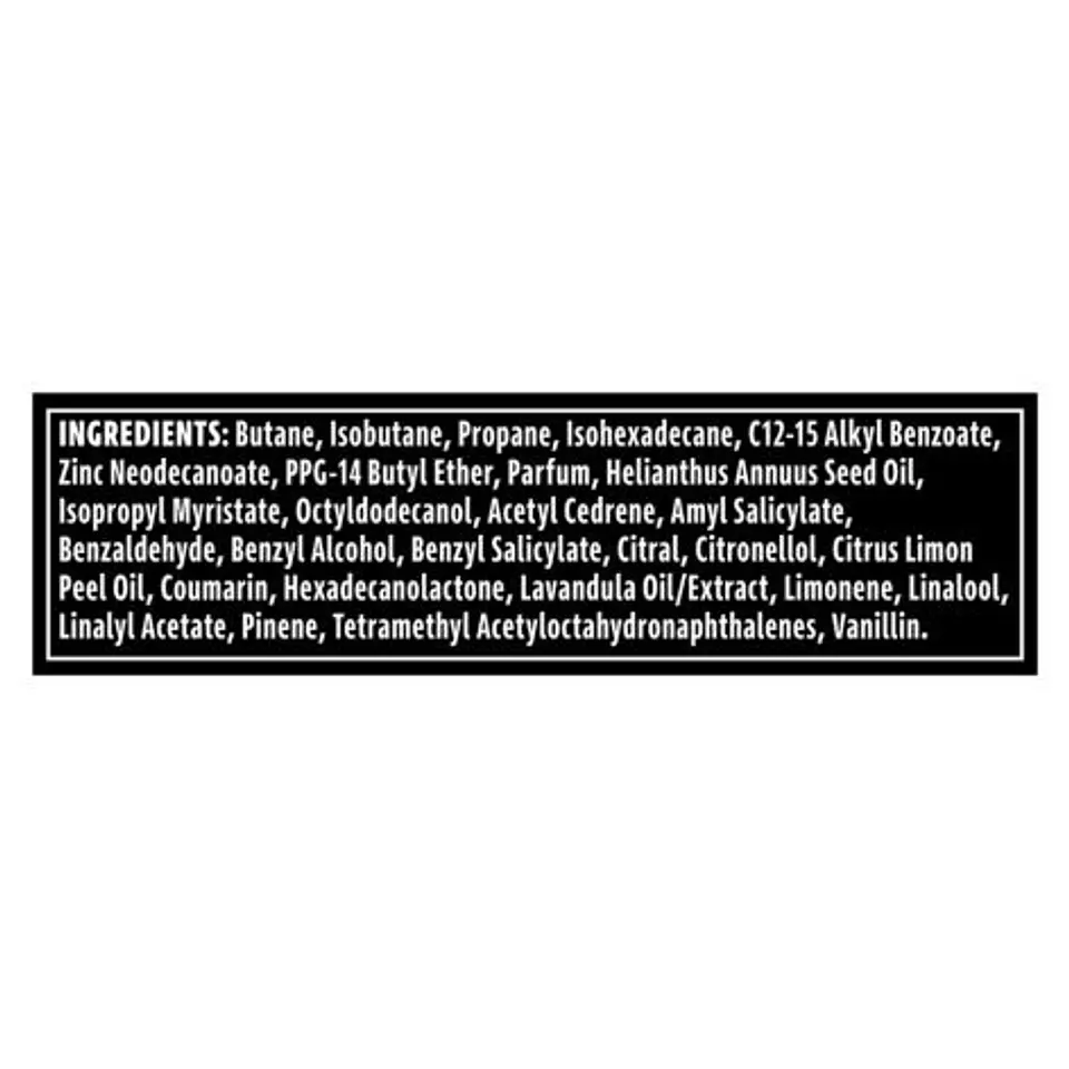Lower Body Spray Coconut+Sandalwood Scent Desodorante Spray 7