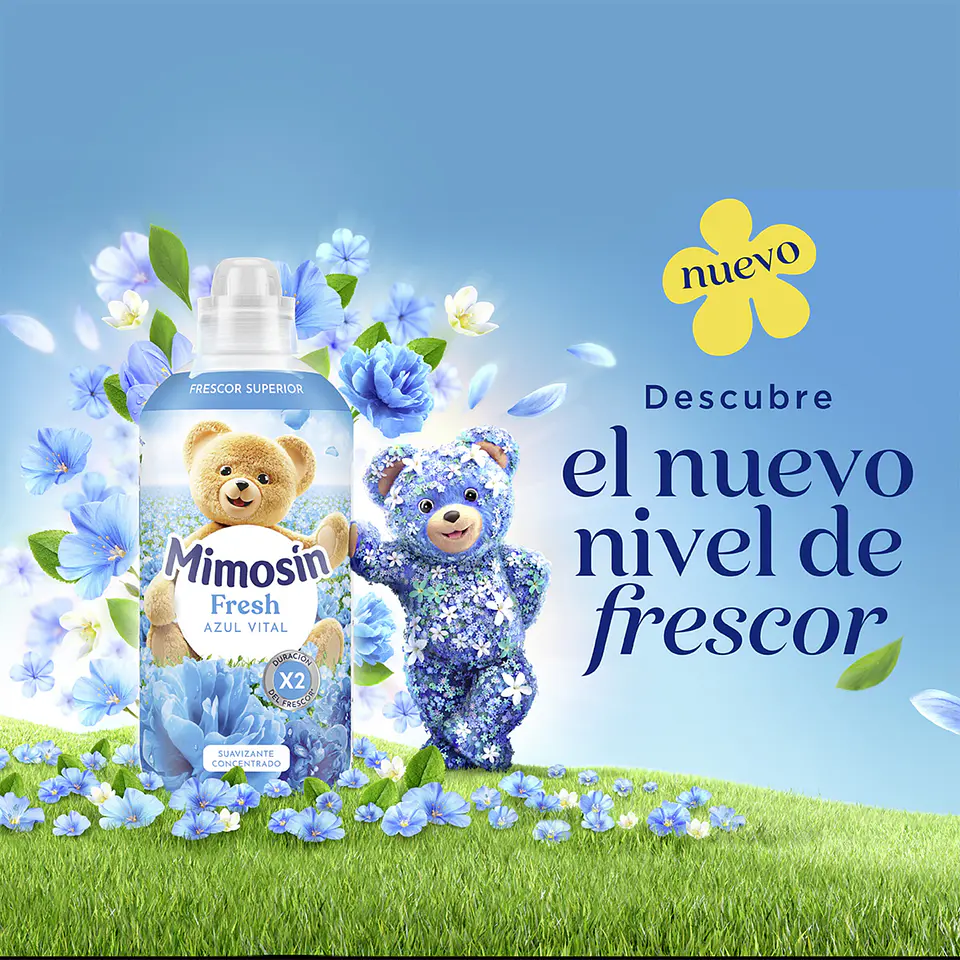  Suavizante concentrado extra fragancia Azul Vital 3