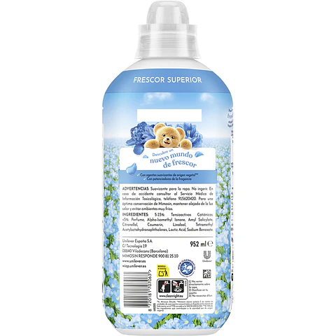  Suavizante concentrado extra fragancia Azul Vital