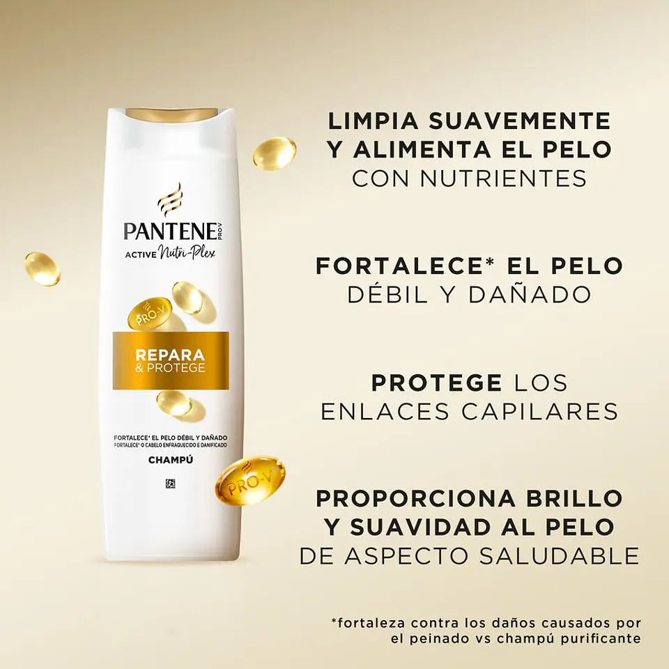 Pro-V Active Nutri-Plex Repara & Protege Champú 6