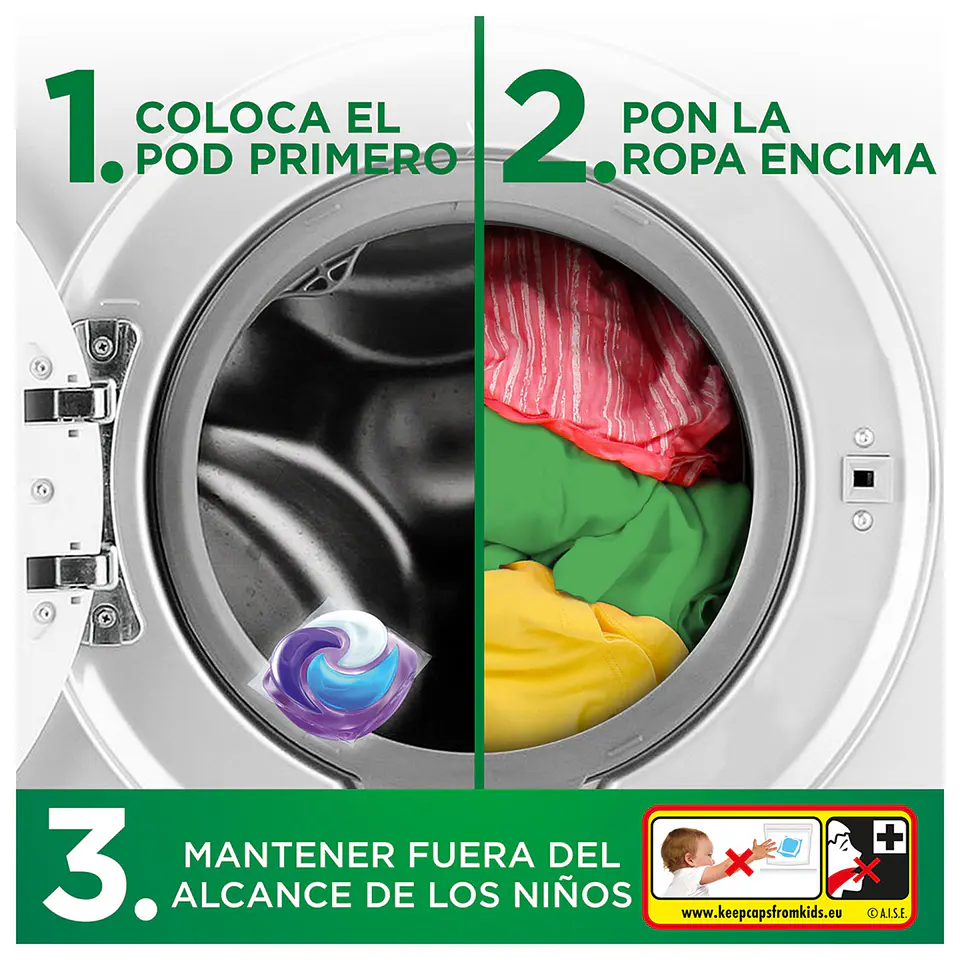 Detergente cápsulas Días de Verano Azahar y Amapola frescor de Lenor Todo en 1 Pods 6