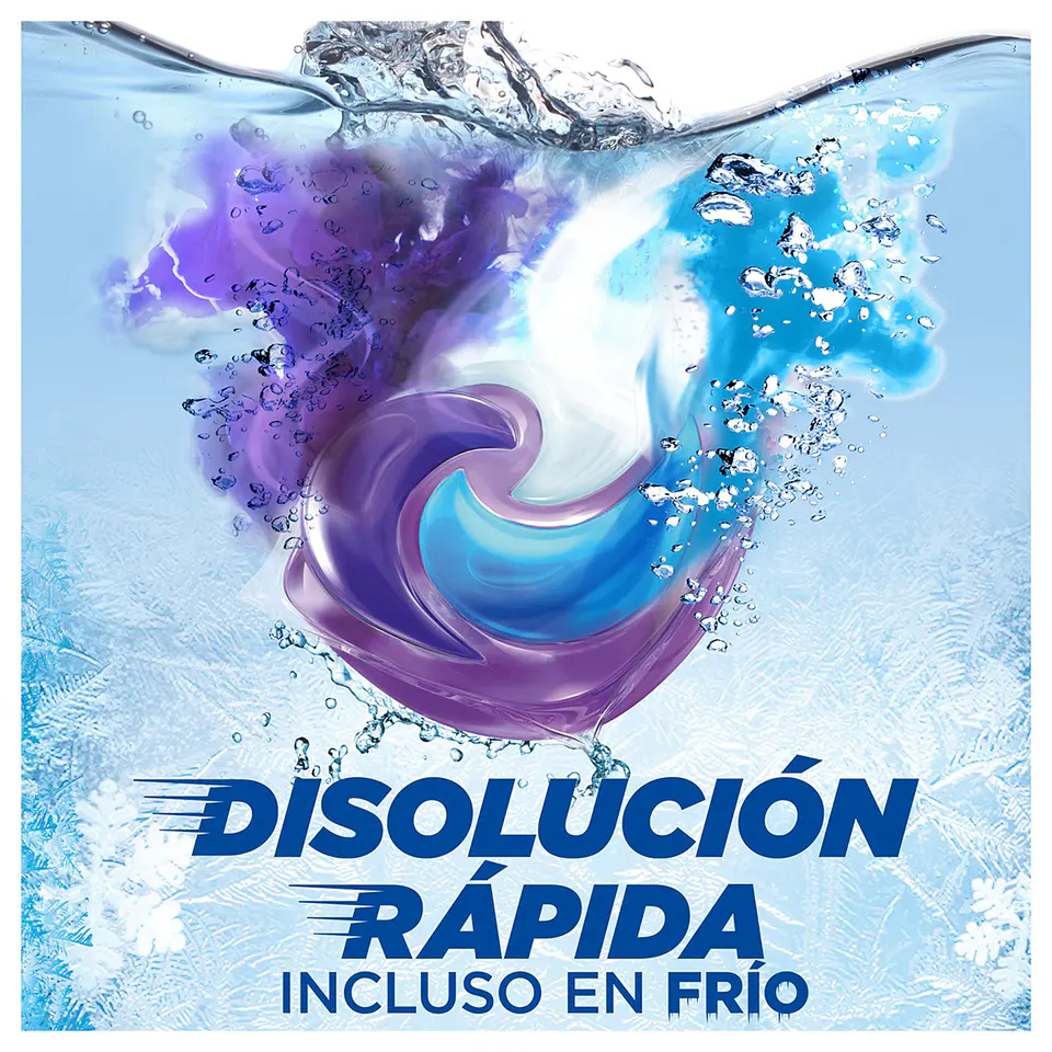 Detergente cápsulas Días de Verano Azahar y Amapola frescor de Lenor Todo en 1 Pods 8