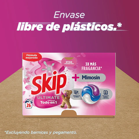 Detergente cápsulas Ultimate Todo en 1 Mimosín
