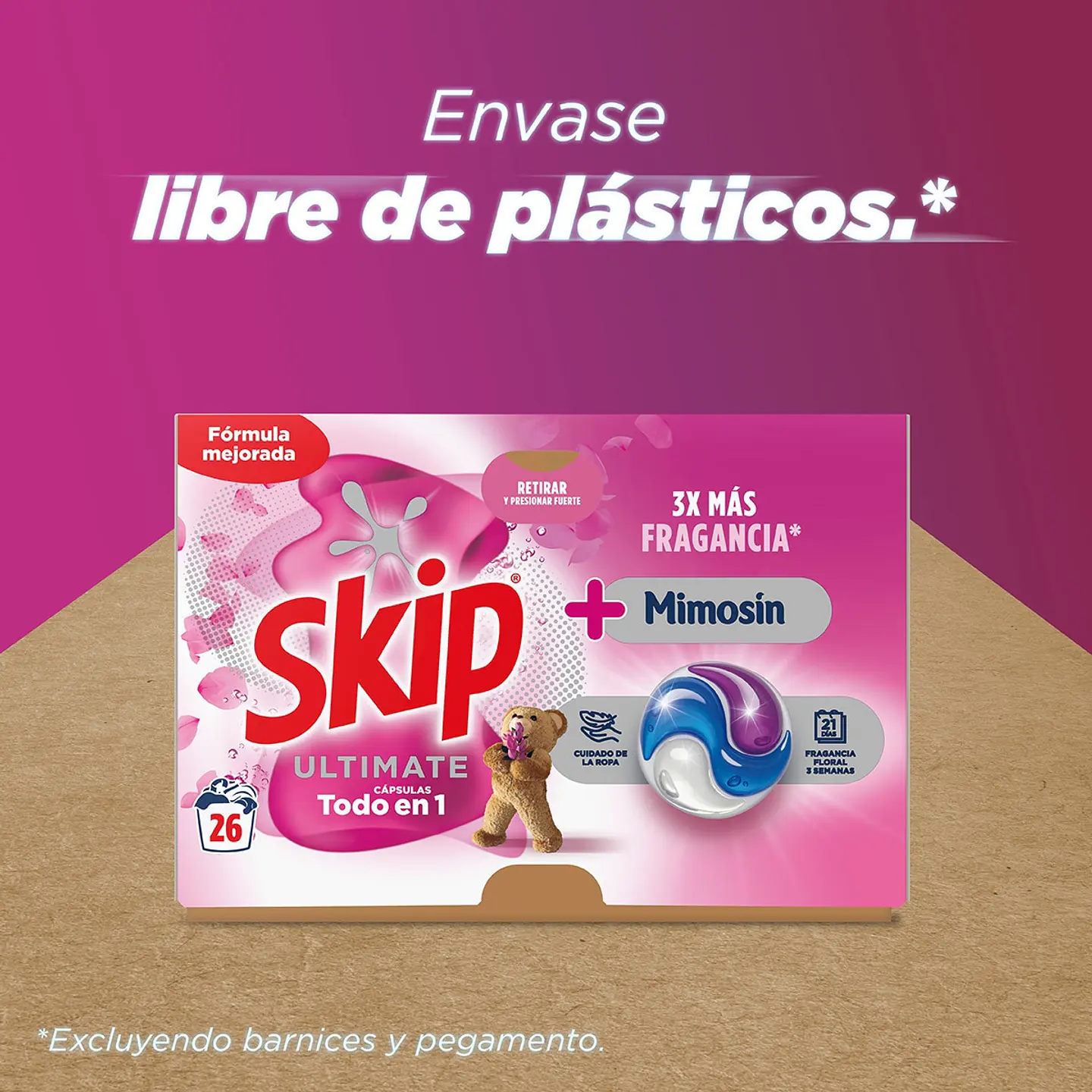 Detergente cápsulas Ultimate Todo en 1 Mimosín 2