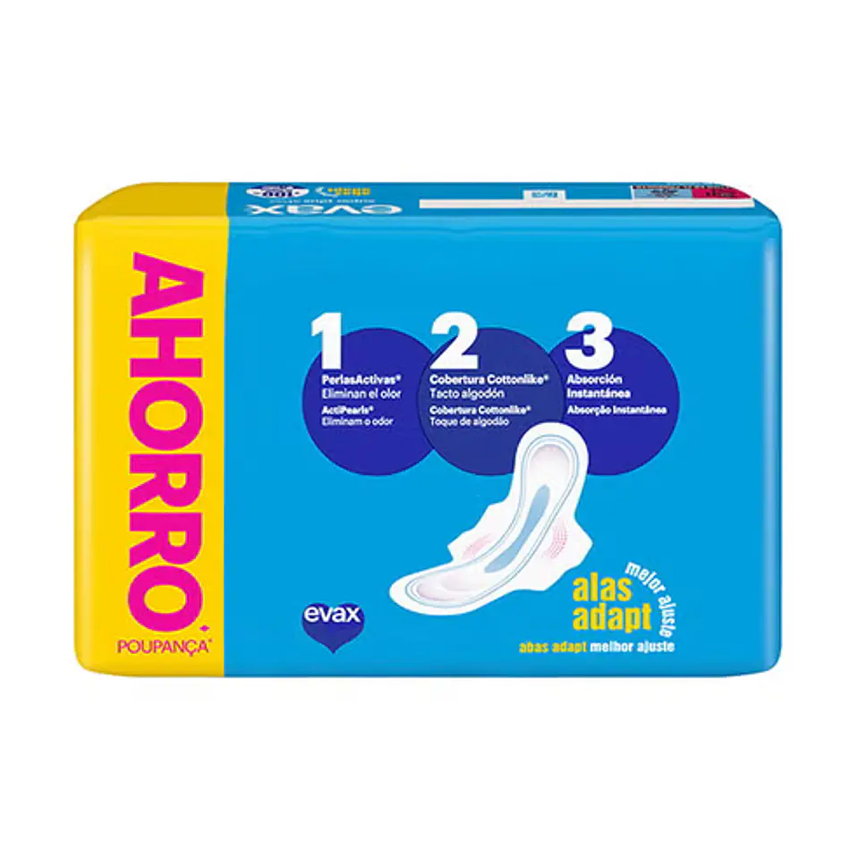 Compresas Cottonlike Super plus con alas 2