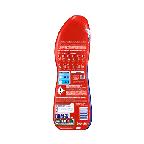 Lavavajillas Somat Excellence Gel Vinagre