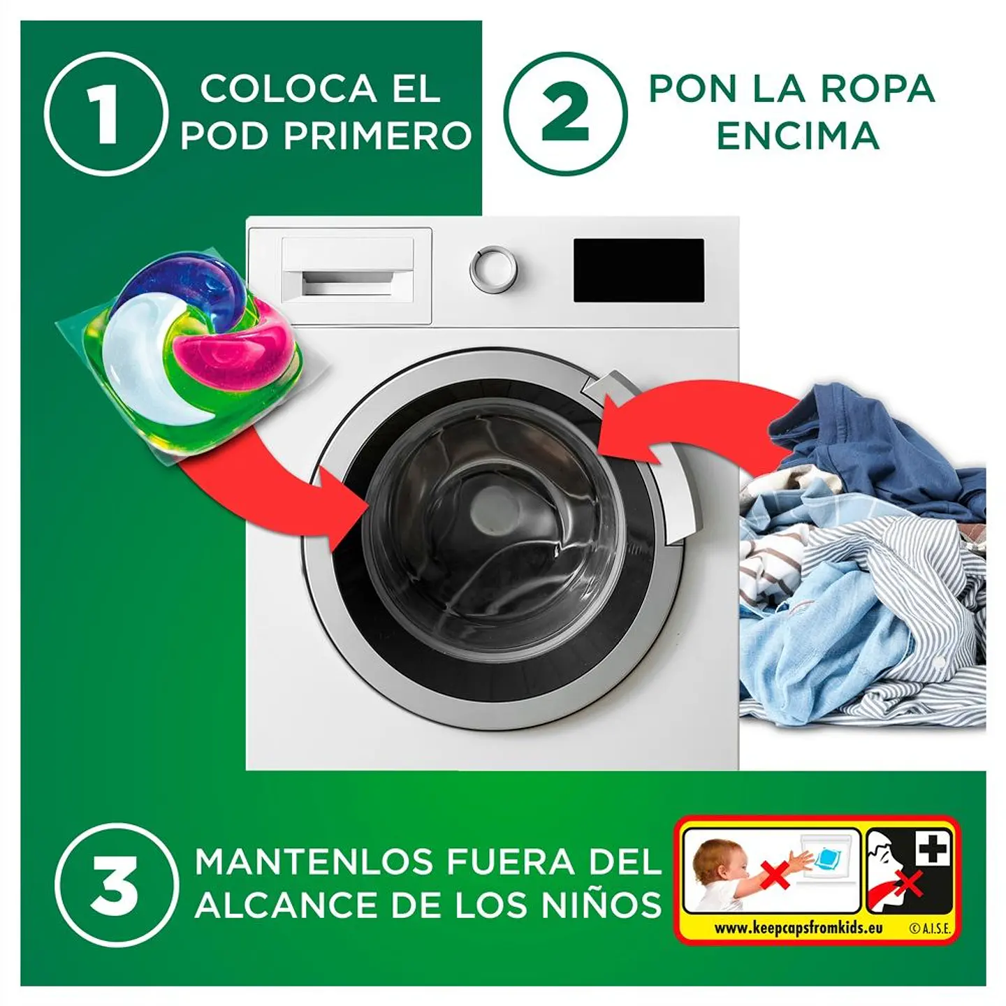 Detergente Poderoso Frescor a Flores Silvestres 4