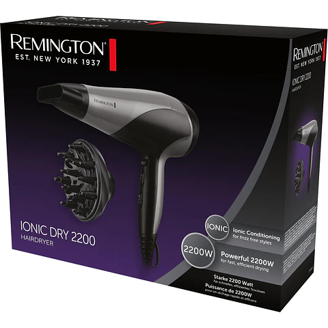 Secador Remington Ionic Dry D3190S