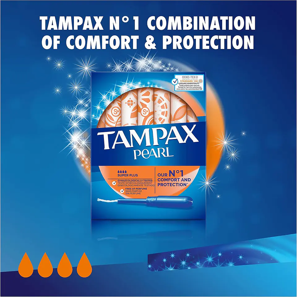 Tampax Pearl Super Plus 2