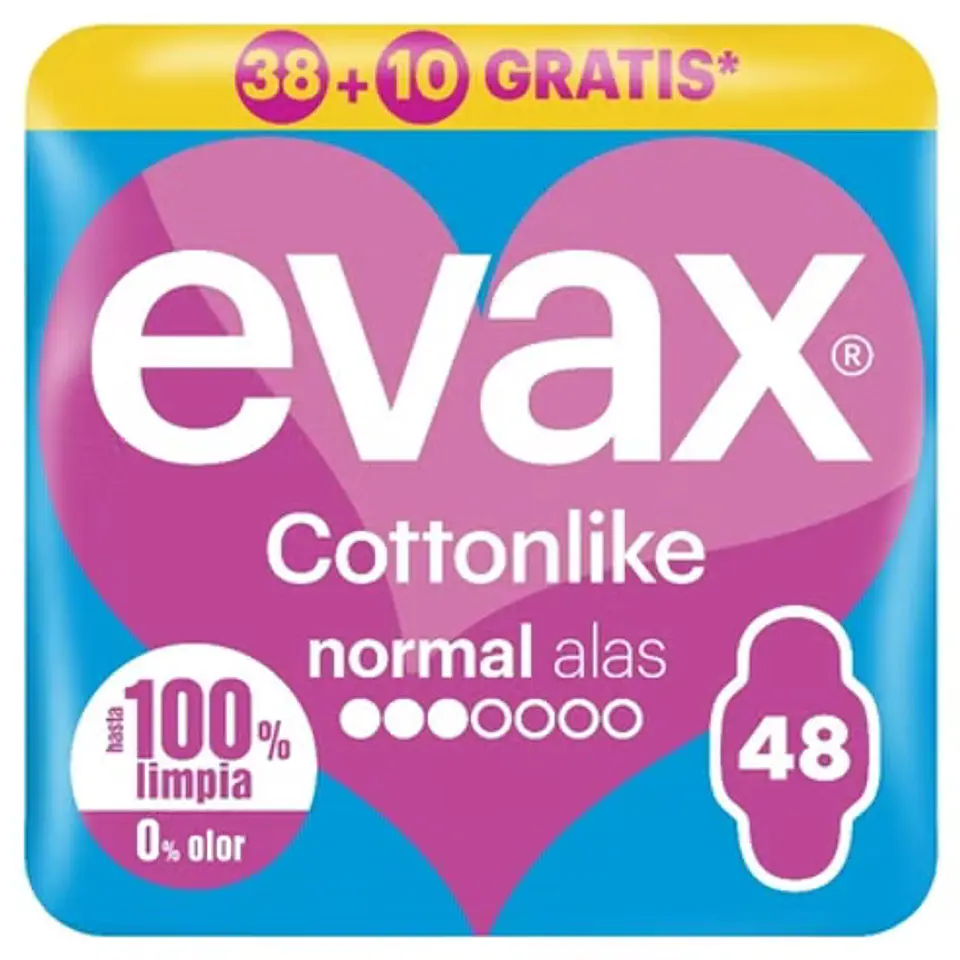 Compresas Cottonlike Normal  1