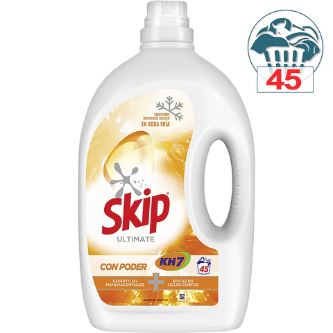 Detergente líquido Ultimate con poder KH-7