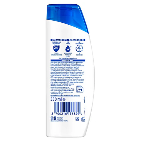 Champú anti-caspa cítrico