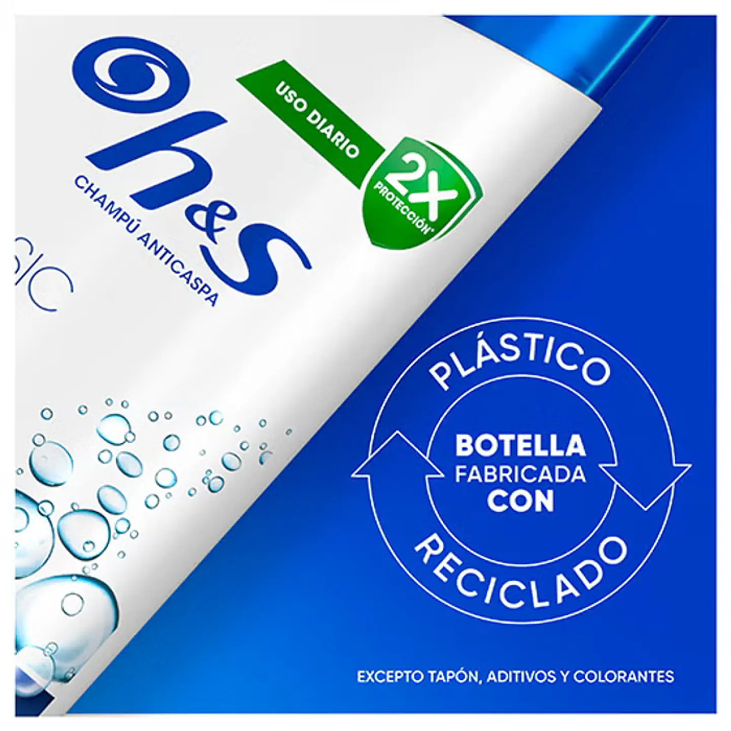 Champú anti-caspa mentol refrescante 8