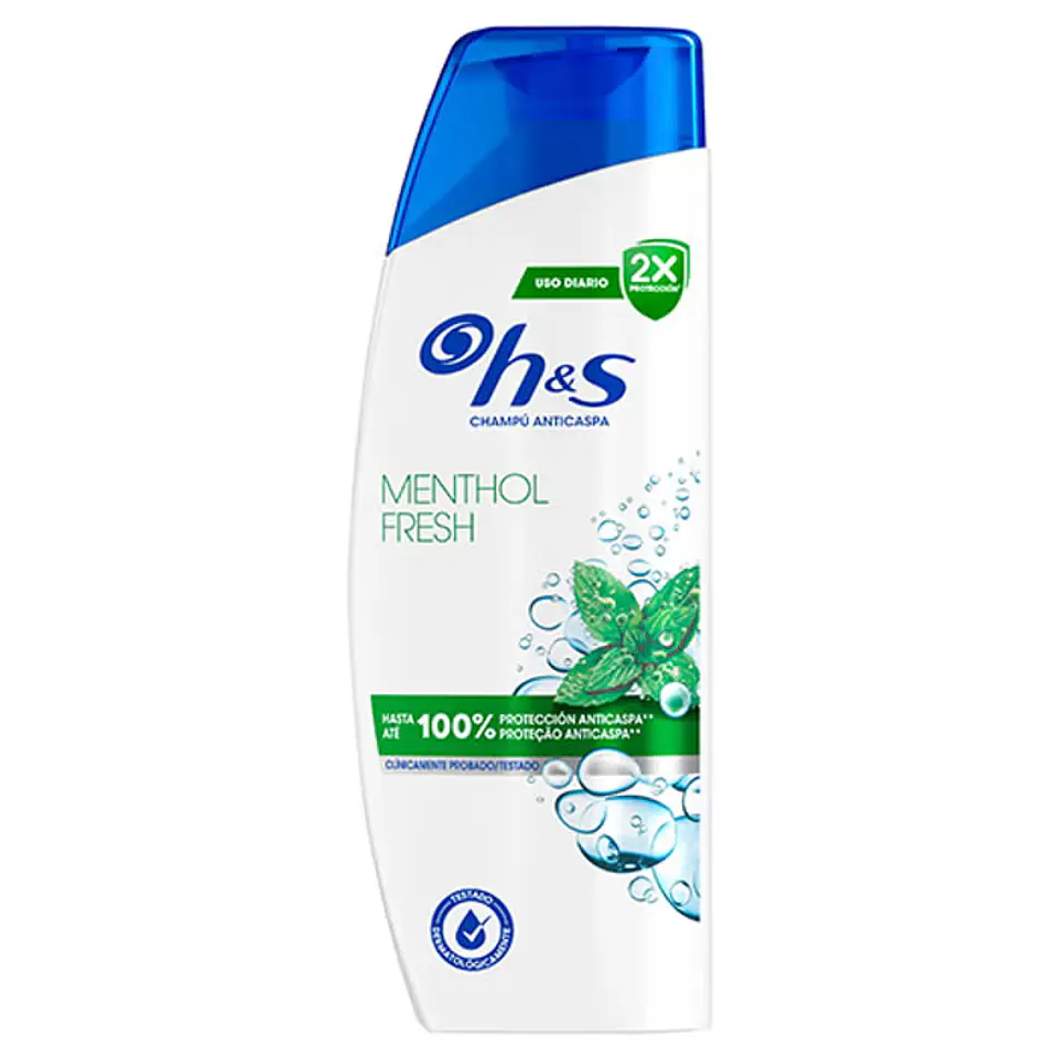Champú anti-caspa mentol refrescante 1