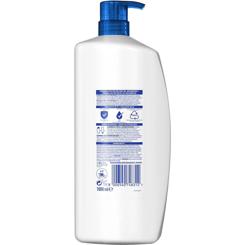 Champú anticaspa Menthol Fresh 2