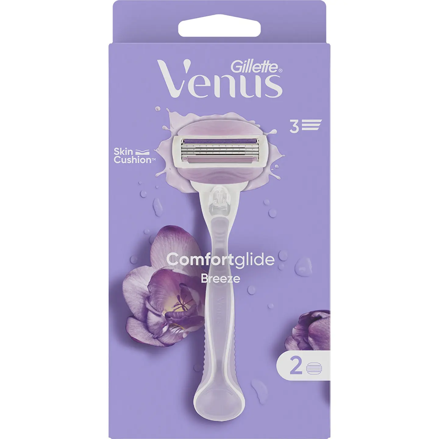 Comfortglide Breeze maquinilla depilatoria + 2 recambios 1