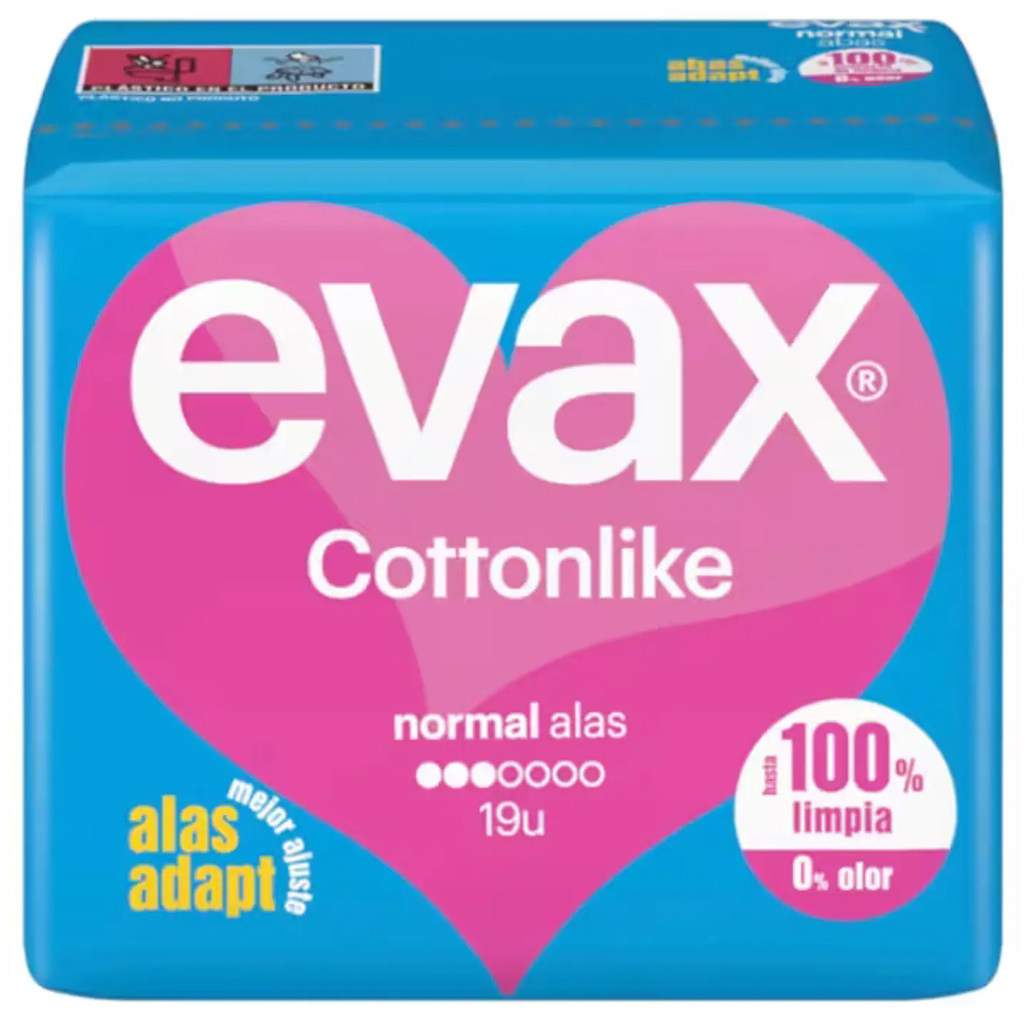 Compresas Cottonlike Normal Alas 1