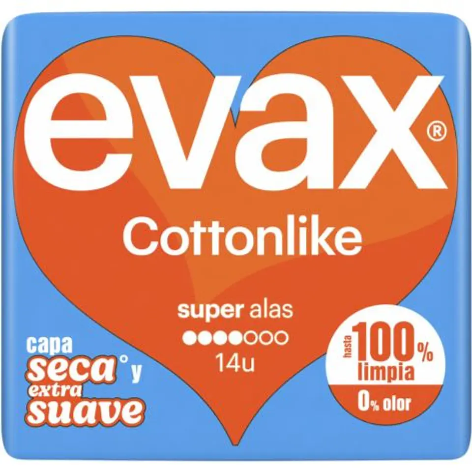 Compresas Cottonlike Super Alas 2