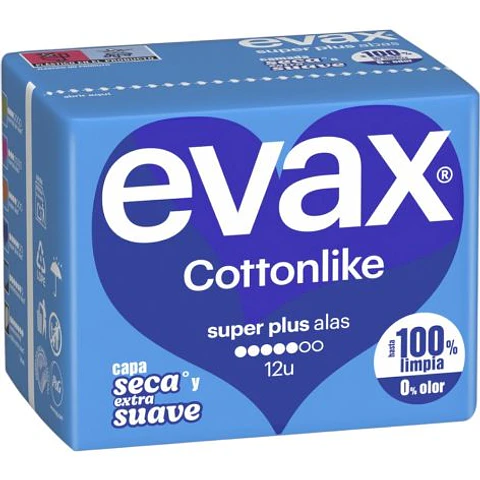 Compresas Cottonlike Super Plus