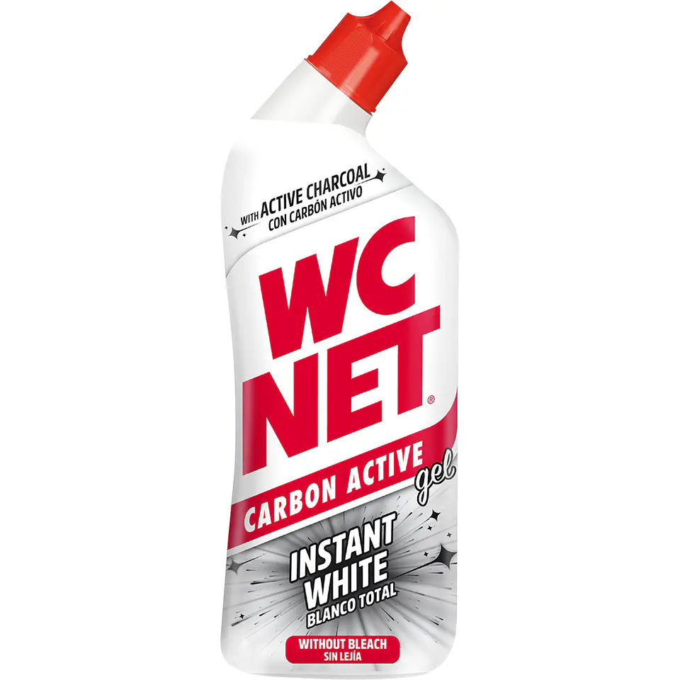 Gel WC sin lejía Carbón Active Blanco Total 1