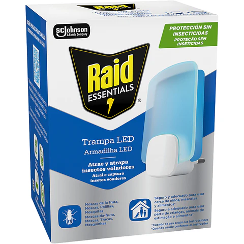 Trampa led insectos voladores