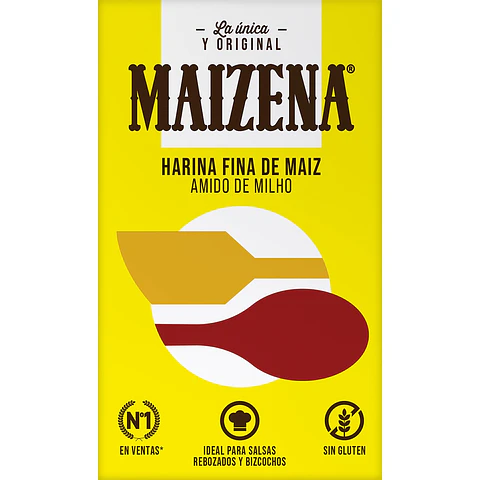 Harina de maíz fina sin gluten