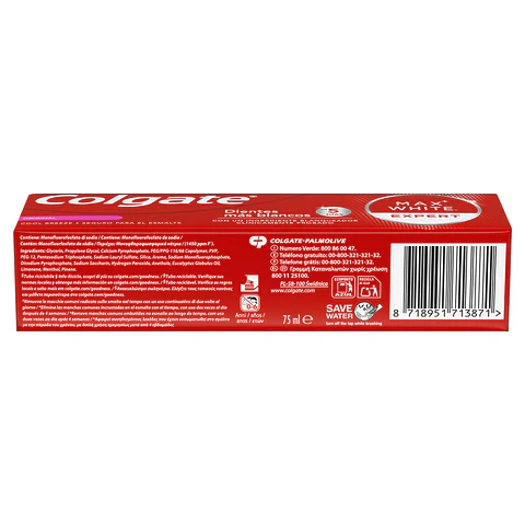 Expert Original pasta de dientes blanqueadora dientes más blancos en 5 días
