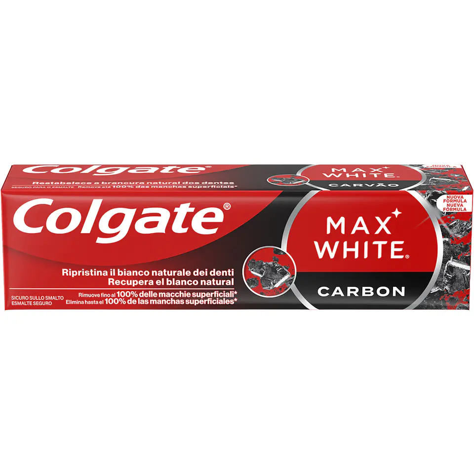 Pasta de dientes blanqueadora Carbón 1
