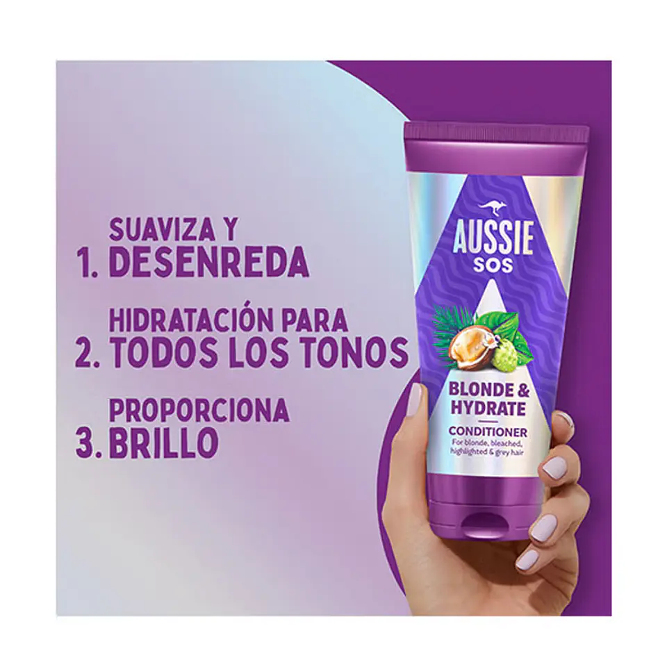 Acondicionador sos Blonde Hydration 9