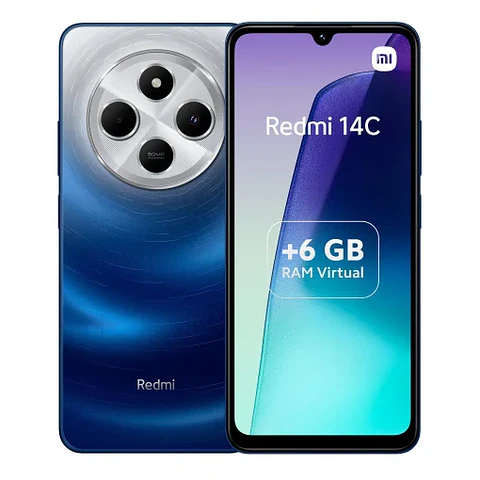 Móvil Xiaomi Redmi 14C 128GB + 6GB RAM - Azul