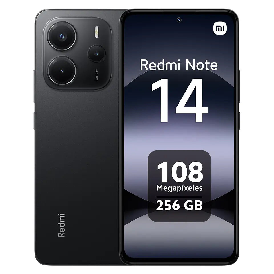 Móvil Xiaomi Redmi Note 14 256GB + 8GB RAM - Negro 2