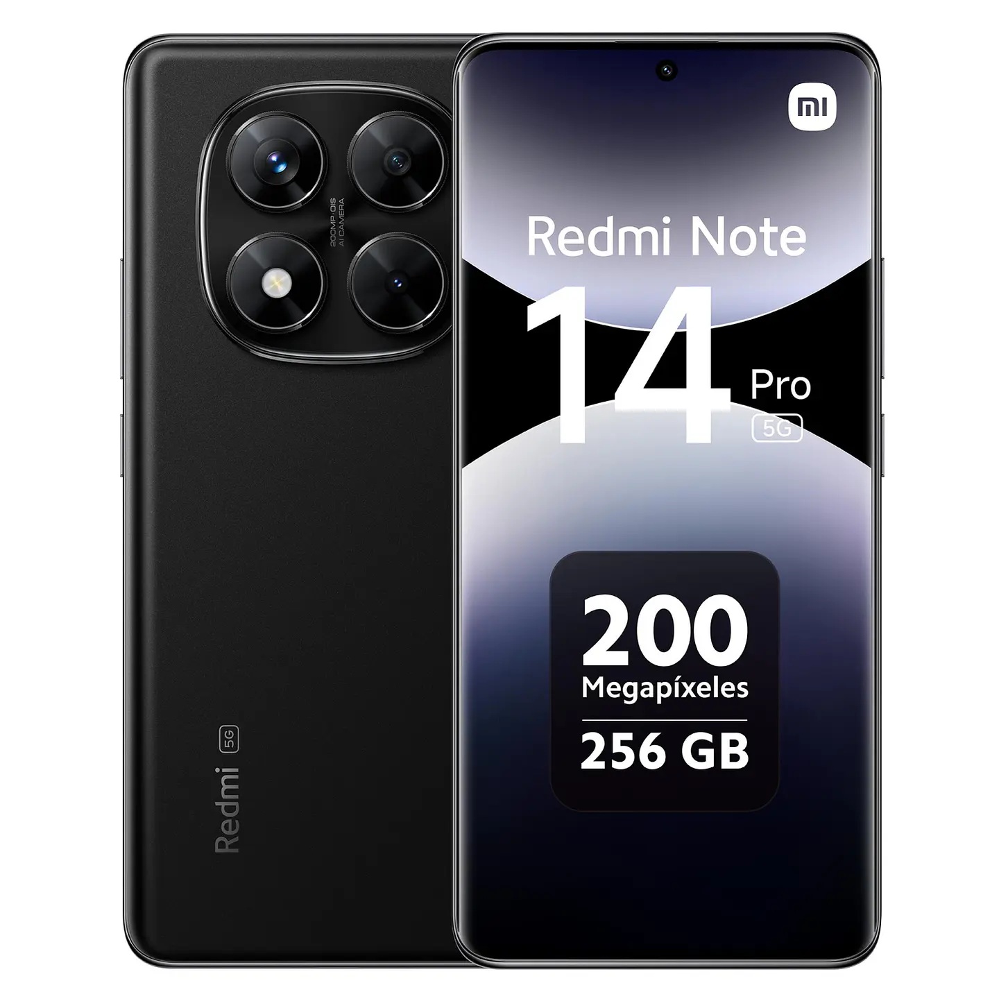 Móvil Xiaomi Redmi Note 14Pro 5G 256GB + 8GB RAM - Negro 1