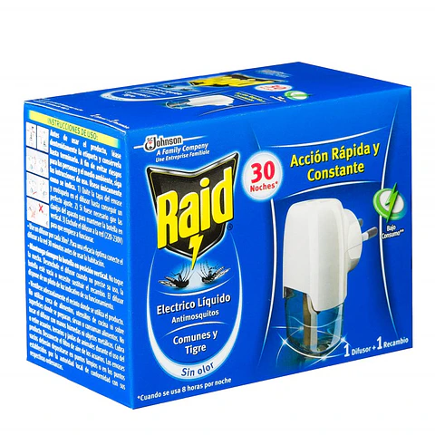 Raid eléctrico mosquitos