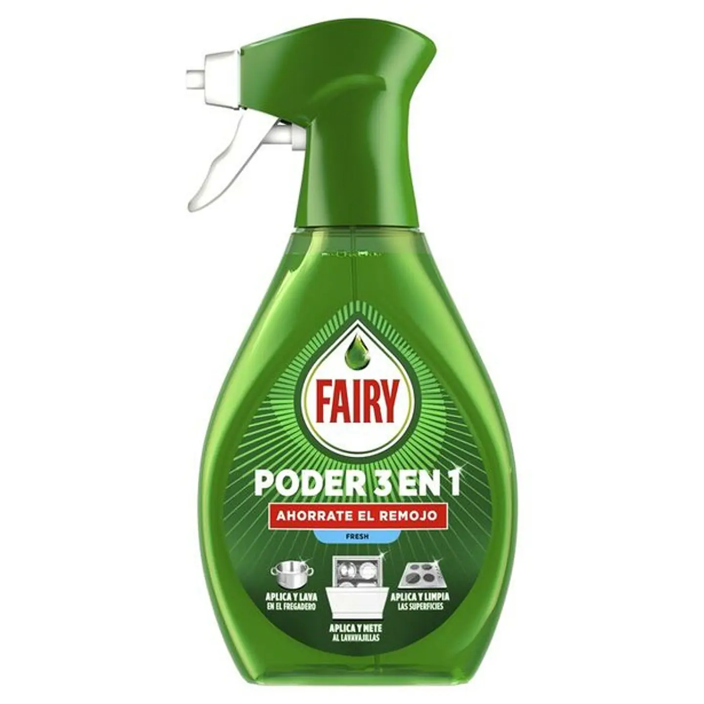 Lavavajillas mano fresh FAIRY spray 500ml 1