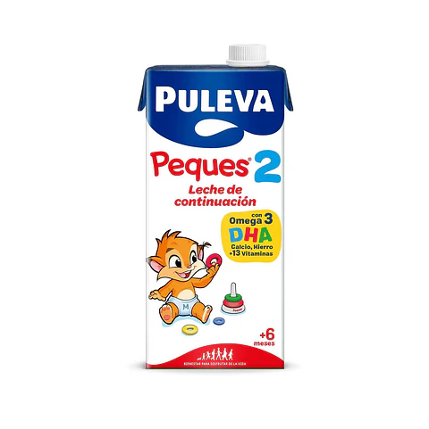 Leche infantil de continuación desde 6 meses Puleva Peques 2