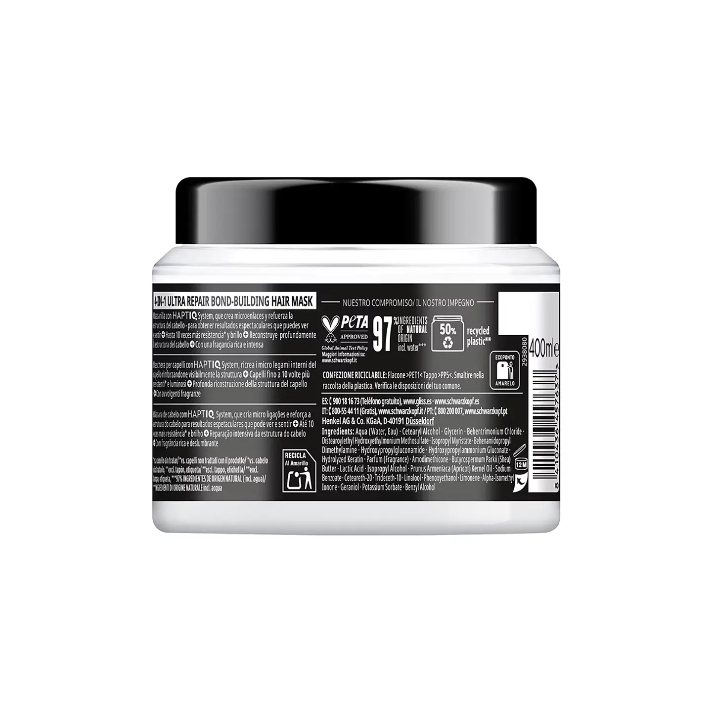 Mascarilla Ultimate Repair 4 En 1 Gliss 2