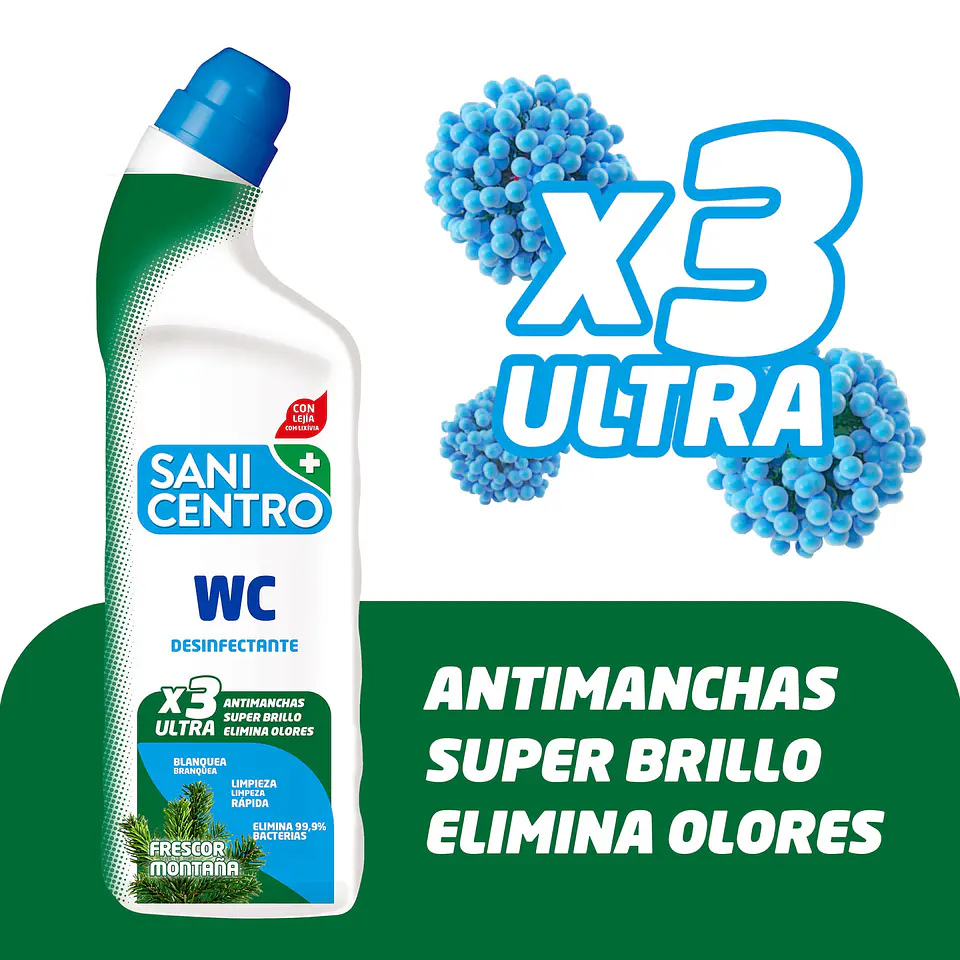 Wc Gel Desinfectante Frescor Montaña 4