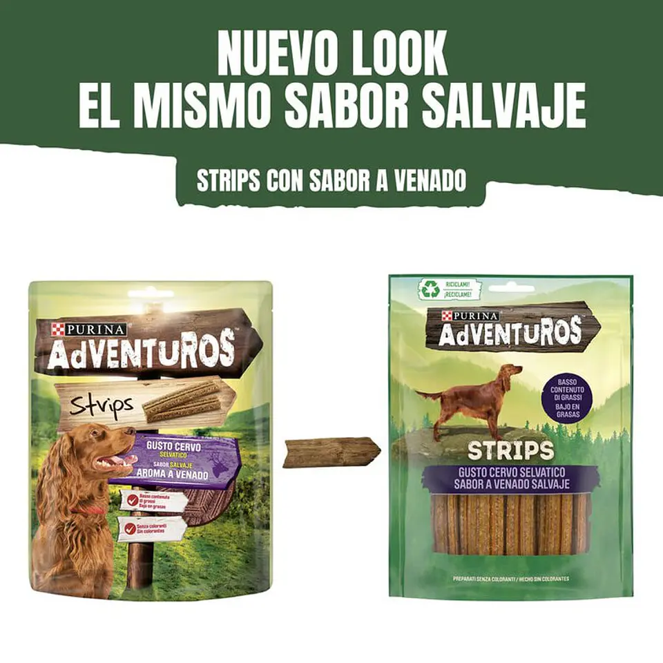 Adventuros Barritas venado para perros 3