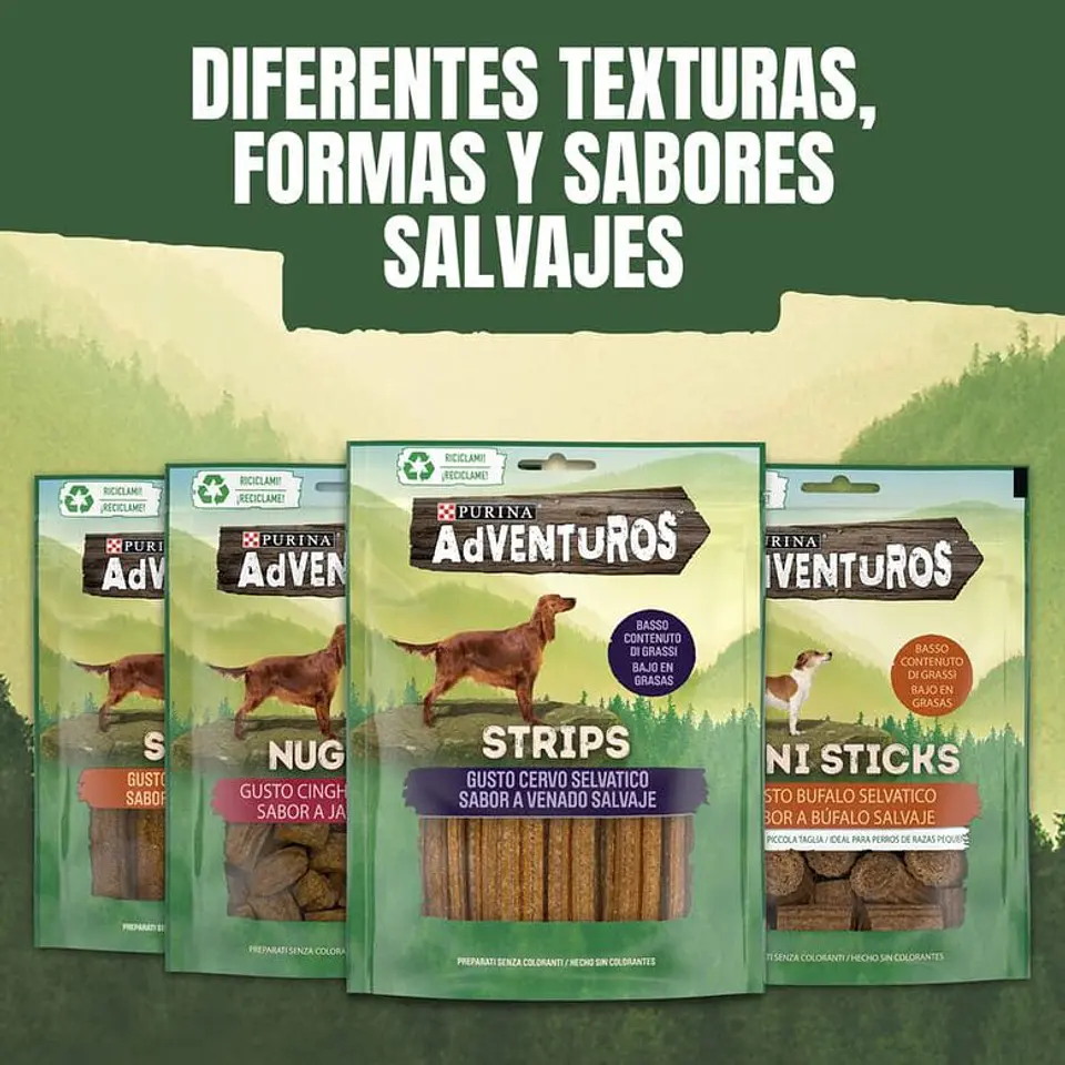 Adventuros Barritas venado para perros 2