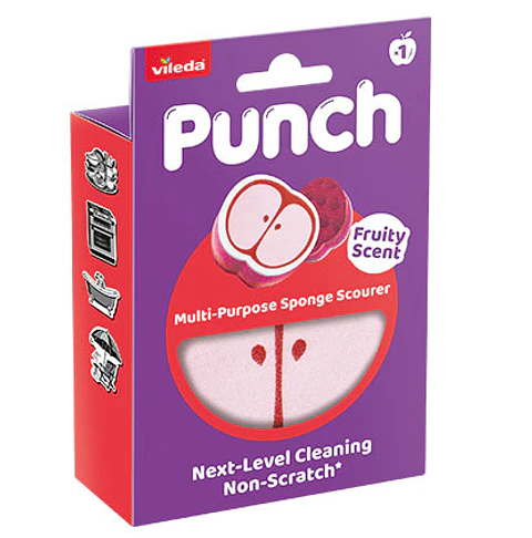 Estropajo Punch Manzana