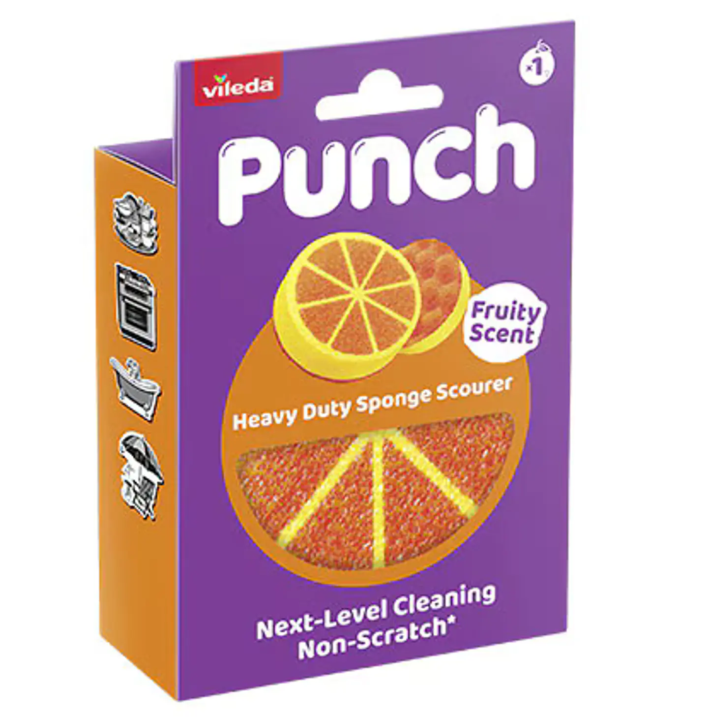Estropajo Punch Naranja 1