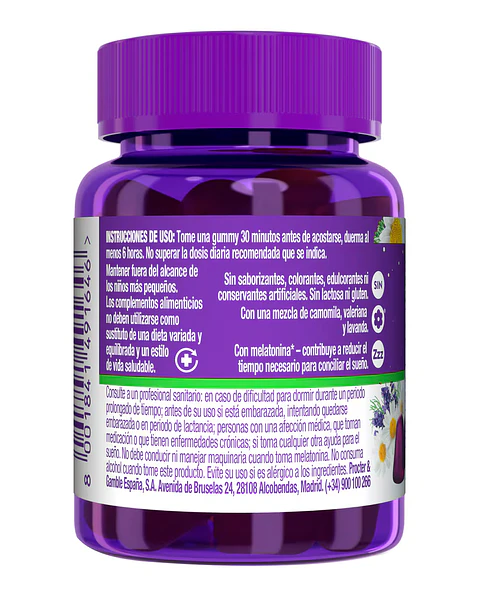 30 Gummies Natura Melatonina Zzzquil
