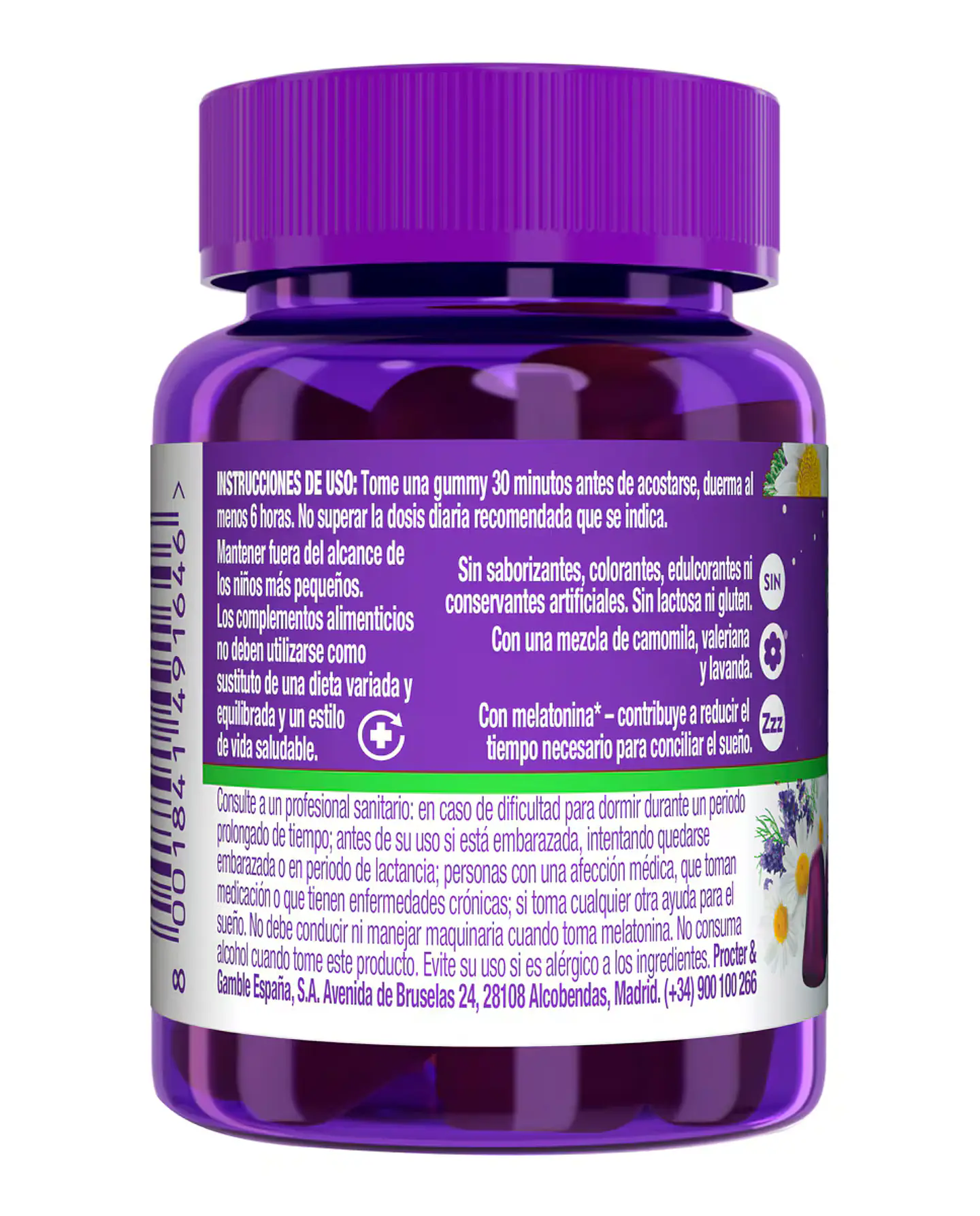 30 Gummies Natura Melatonina Zzzquil 2