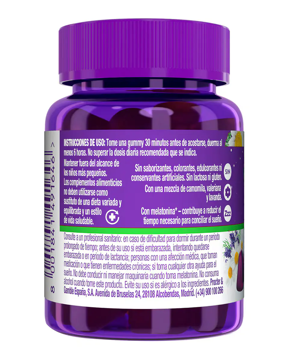 30 Gummies Natura Melatonina Zzzquil 2