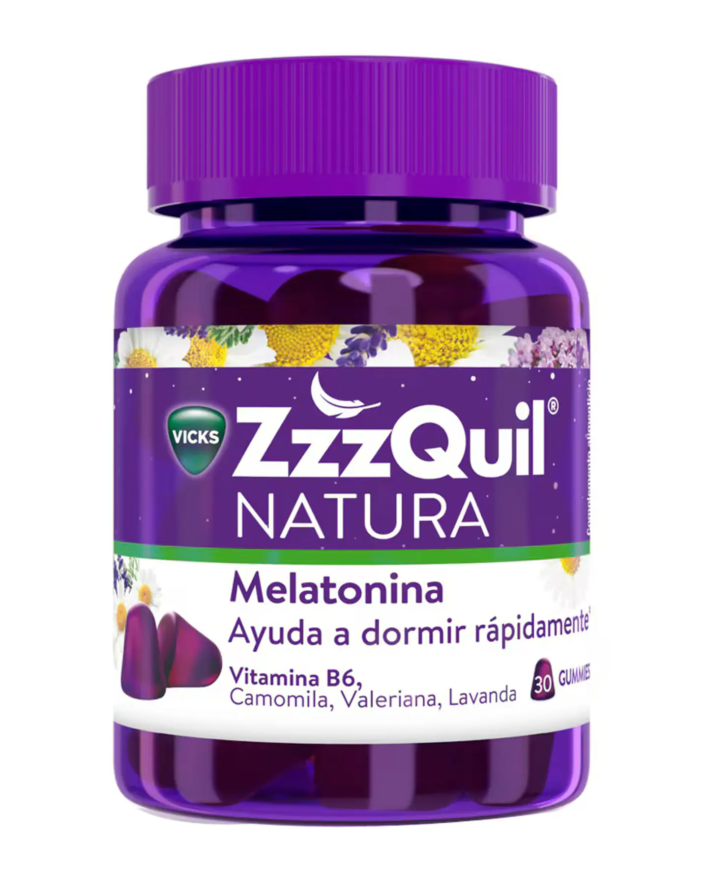 30 Gummies Natura Melatonina Zzzquil 1