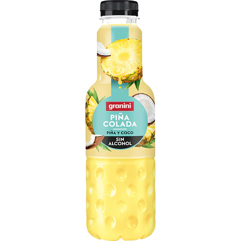 Mocktail piña colada sin alcohol