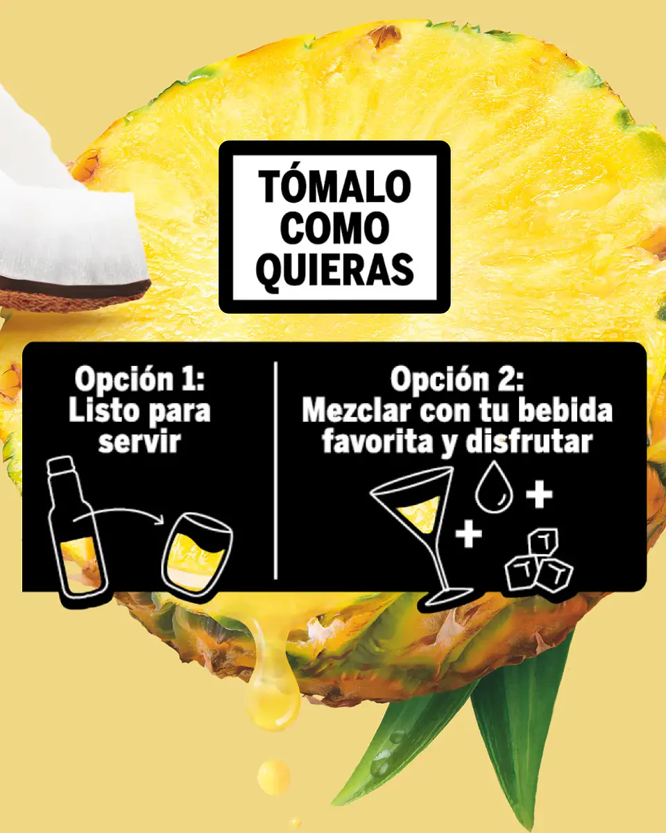 Mocktail piña colada sin alcohol 4